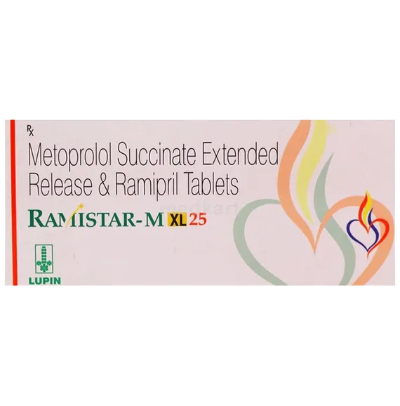 ramistar m xl 25mg tablet 10's